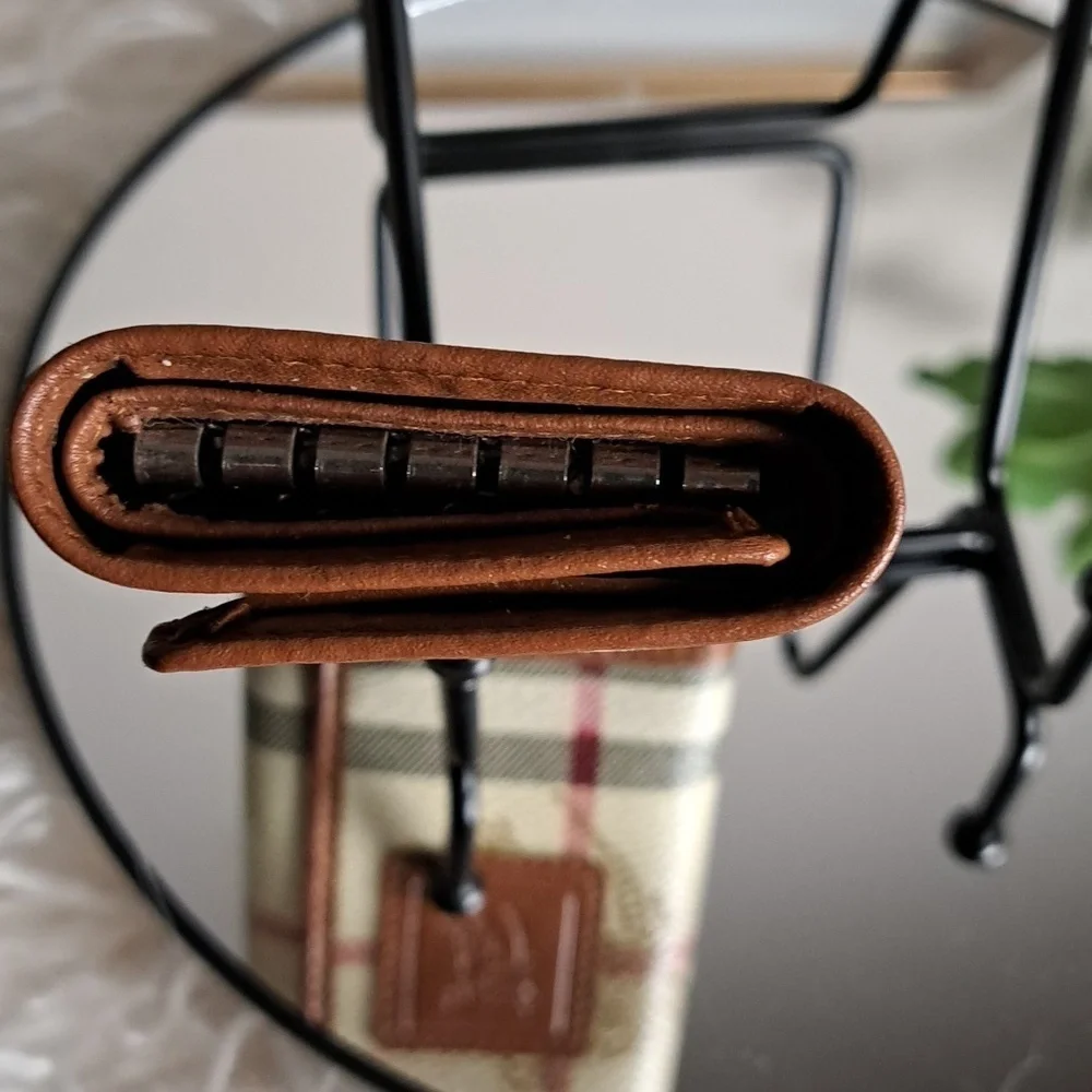 Burberrys Of London Vintage Nova Check Key Holder